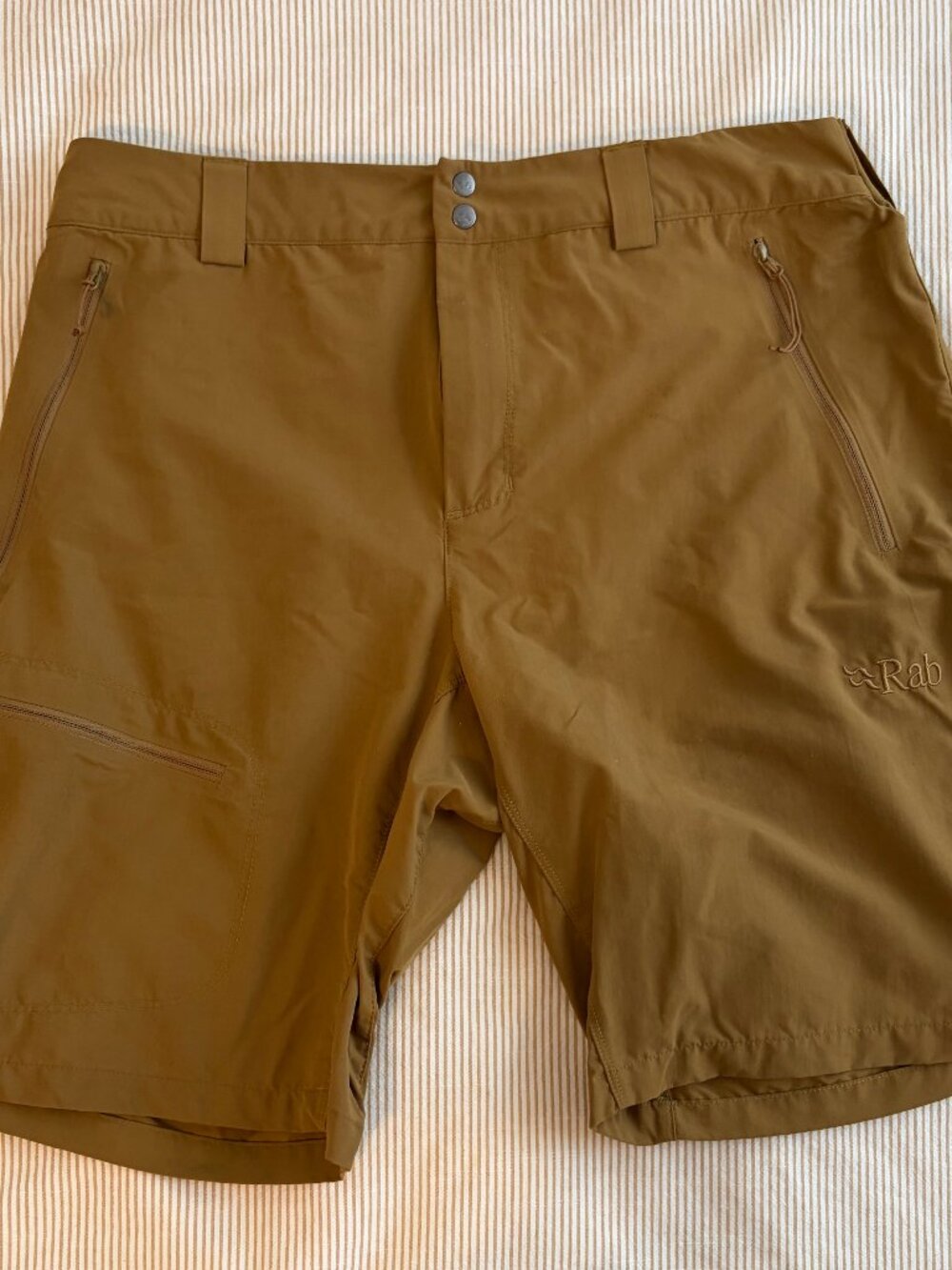 Rab Incline Light Shorts - Brown - Men’s 34 Waist / 10" length